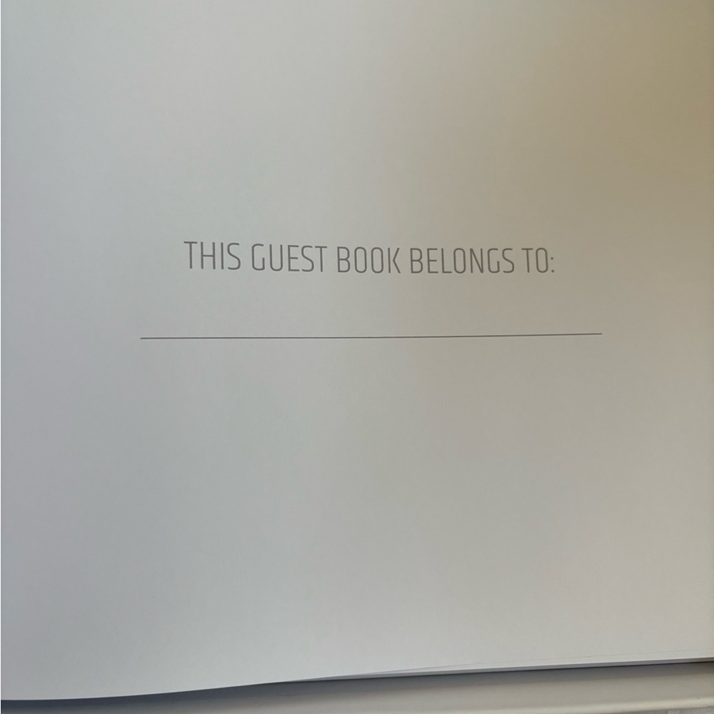 Glass wedding card box with Guest Book - Picture 7 of 9